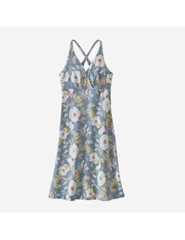 Patagonia Amber Dawn Dress-Flower Power: Light Plume Grey de votre